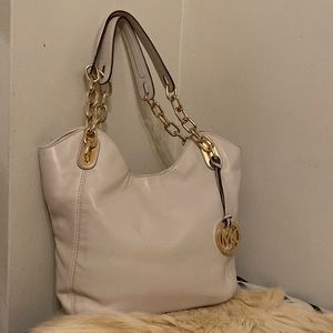 Michael kors  leather shoulder bag